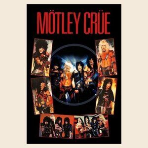 MOTLEY CRUE - SHOUT AT THE DEVIL POSTER_ 170